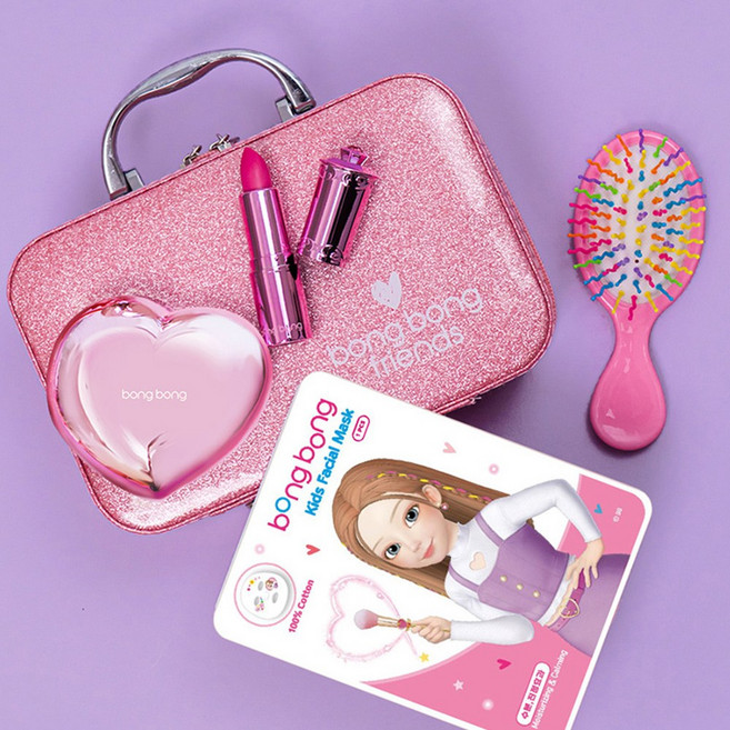 봉봉프렌즈 천연 어린이화장품 5종 세트 여자아이 조카 어린이날선물, 1개