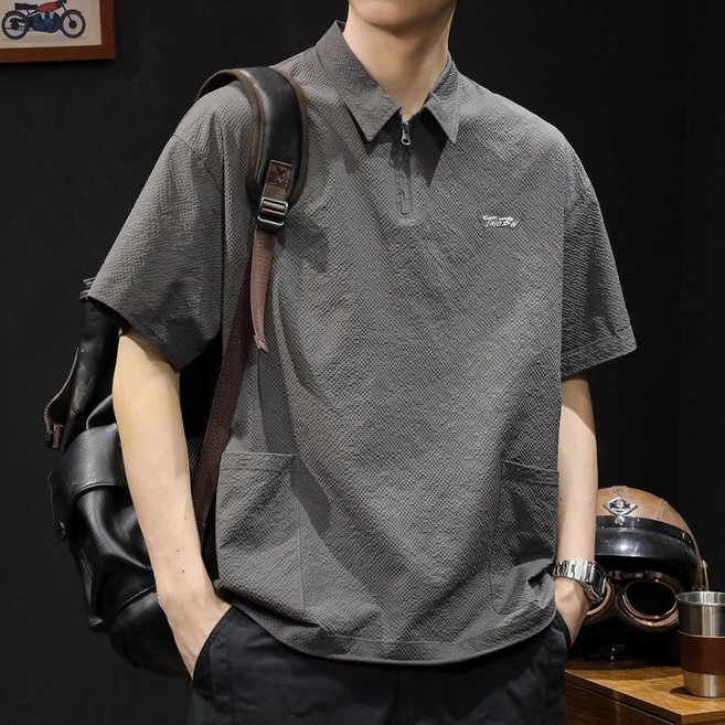 大碼男裝 寬鬆休閒短袖T恤