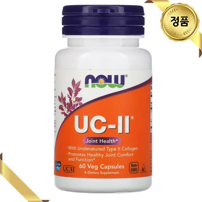 나우푸드 UC2 비변성 2형 콜라겐 60캡슐, 60정, 1개 - 쿠팡