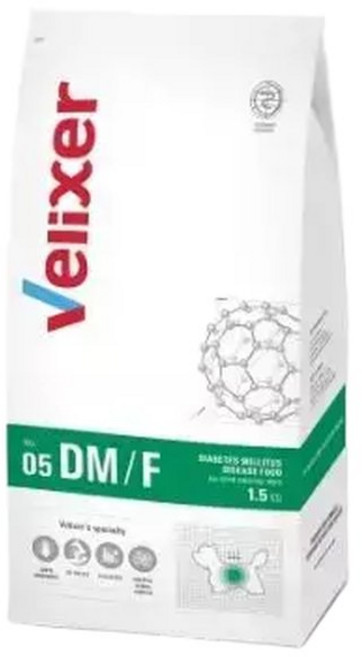 벨릭서 DM/F 1.5kg 강아지 당뇨 처방식사료, 1개