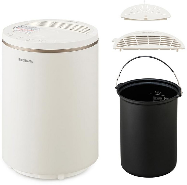 600ml 3L 2WAY AHM-MHU60A-W 아이리스 오야마 가습기 스팀식(가열식) 가습량 탱크, 1개, NO