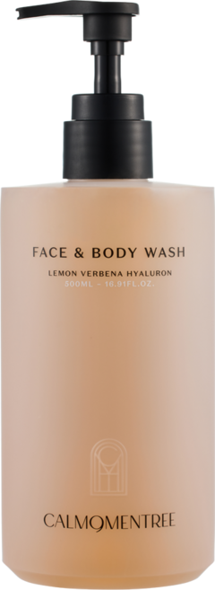 캄모멘트리 레몬버베나 보습 페이스&바디워시 500ml/건성 보습 오일 천연향, 2개, 500ml
