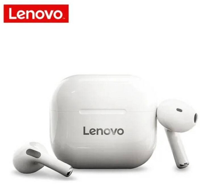 비브랜드 새로운 LP40 블루투스 V50 이어폰 스마트 폰 노트북 컴퓨터 이어 버드와 호환, 02. 하얀색