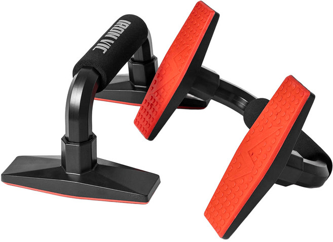 아이언빅 방탄손목 논슬립 푸쉬업바 2p, IRVCA00023, 레드