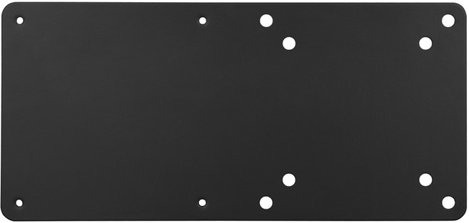 엔산마운트 MPB-100 미니PC 모니터암 브라켓 거치대, 블랙, 1개