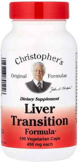 크리스토퍼오리지날포뮬라 크리스토퍼 간 포뮬러 450mg 베지캡 100정, 1개 - 쿠팡