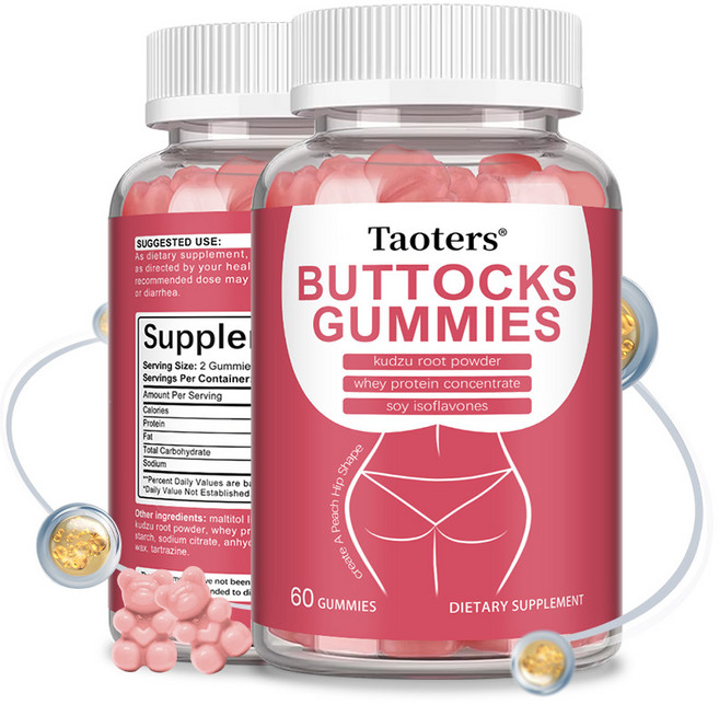 여성 힙업 가슴확대캡슐 - 칡가루 유청단백 대두 이소플라본 - 단백질 보충 및 바디라인 케어, 2개, 60정