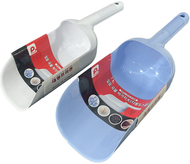 얼음 곡물 바가지 중 대 플라스틱 다용도 스쿱 카페 베이커리 방앗간 꽃집, 1개