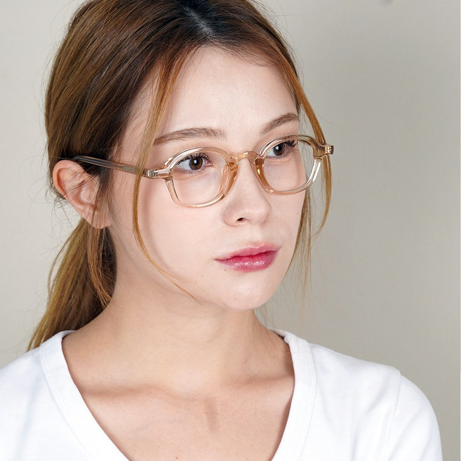 폴센 안경 고도근시 알작은 뿔테 남자 여자 안경테