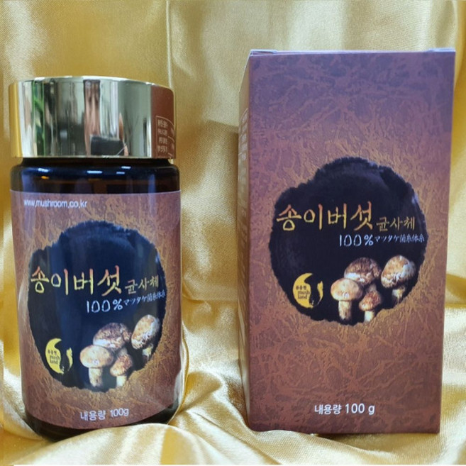 국내산 송이버섯 가루 송이버섯 균사체 100% 분말 부모님건강 선물 환자 추석 명절 설날, 1개