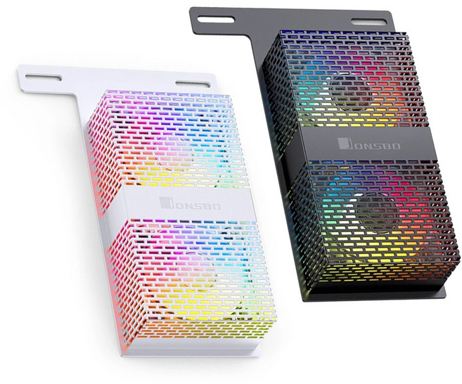 존스보 JONSBO NF-2 ARGB 메모리 쿨러 (화이트), 1