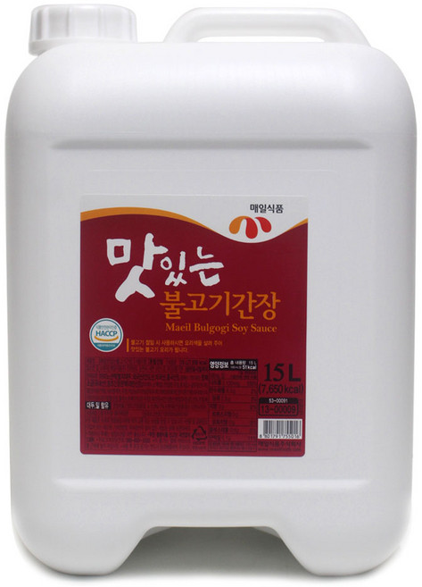 매일식품 매일 맛있는 불고기 간장 15L, 1개