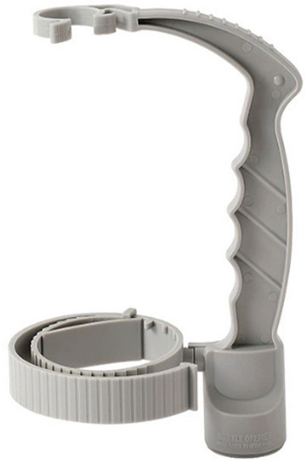 길이조절 물병 손잡이 생수병 음료수병 핸들랙 각종페트병손잡이, 그레이, 1개