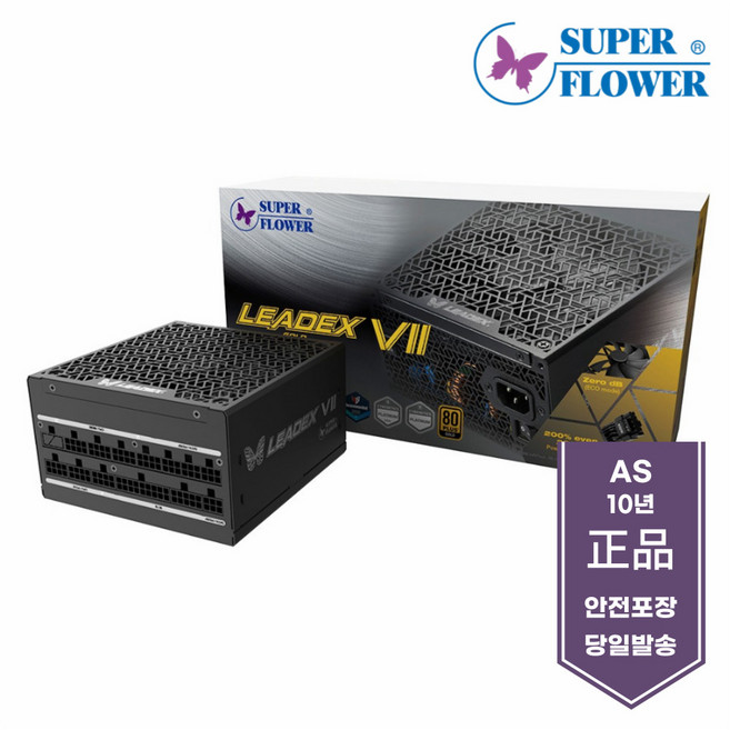 슈퍼플라워 SuperFlower 파워 SF-1000F14XG LEADEX VII 골드 ATX3.1 (PCIE5), SF-1000F14XG(당일발송