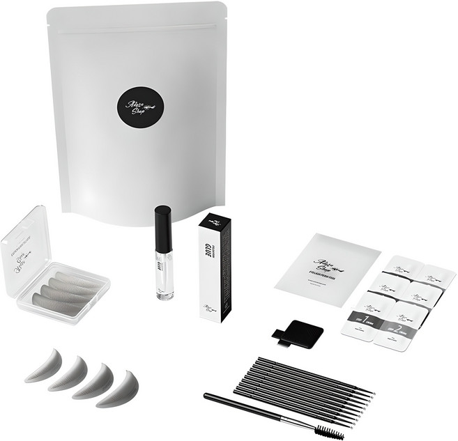 아던샵 셀프 속눈썹펌 3회분 세트, 1세트