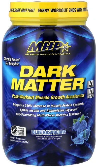 MHP 엠에이치피 다크매터 3.44 lbs (1 560 g) 파우더 근육영양제 건강보조식품, MHP 엠에이치피 다크매터 3.44 lbs (1,560 - 쿠팡