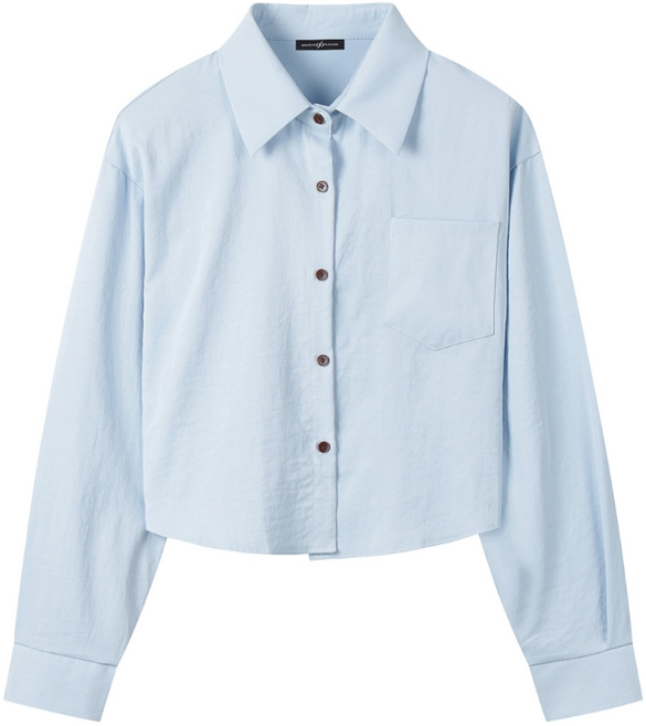 나인식스뉴욕 모던 카라넥 버튼 셔츠 NP3BA010L0 여성 카라 긴팔 셔츠 베이직 캐주얼 정장 남방 긴팔티 96뉴욕 긴팔블라우스