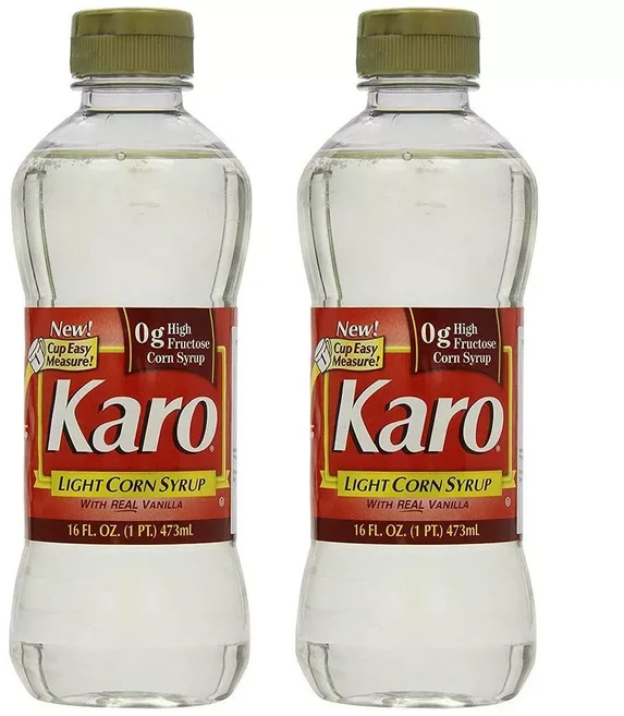 Karo 라이트 콘 시럽 473.2ml(16온스) (2팩), 1개, 473.2ml