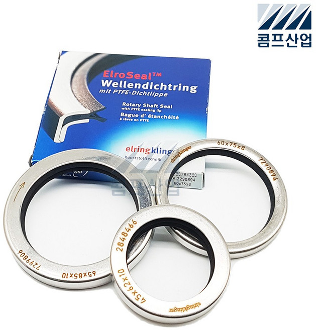 ELRINGKLINGER 엘링거 콤프레샤 오일씰 립씰 2lip 투립 방향없음, 80X110X10