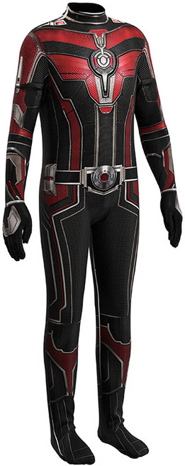 슈퍼 히어로 개미 남자 의상 Antman 및 말벌 할로윈 마스크 헬멧 점프 슈트 바디 슈트 Zentai Suit 성인 키