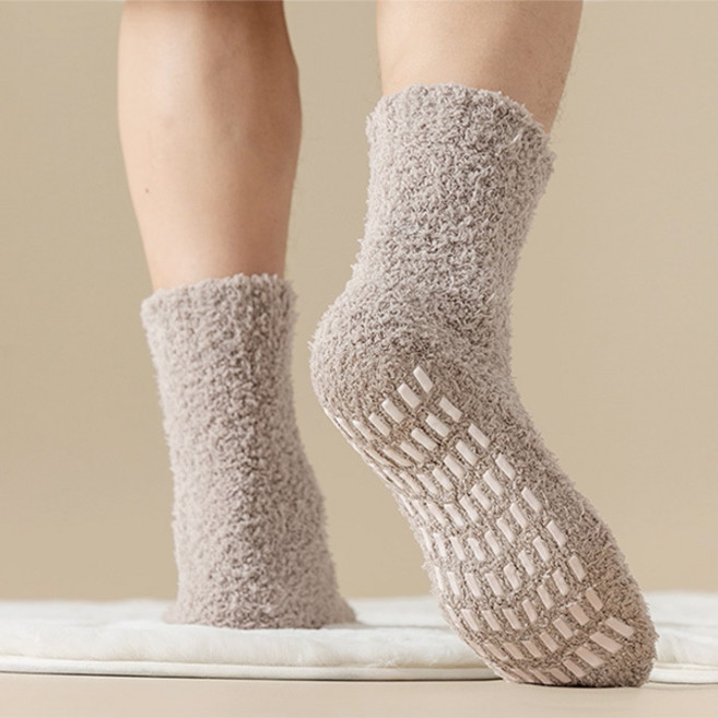 미끄럼 방지 논슬립 수면양말 남녀공용 따뜻한 방한 겨울 무압박 임산부 양말