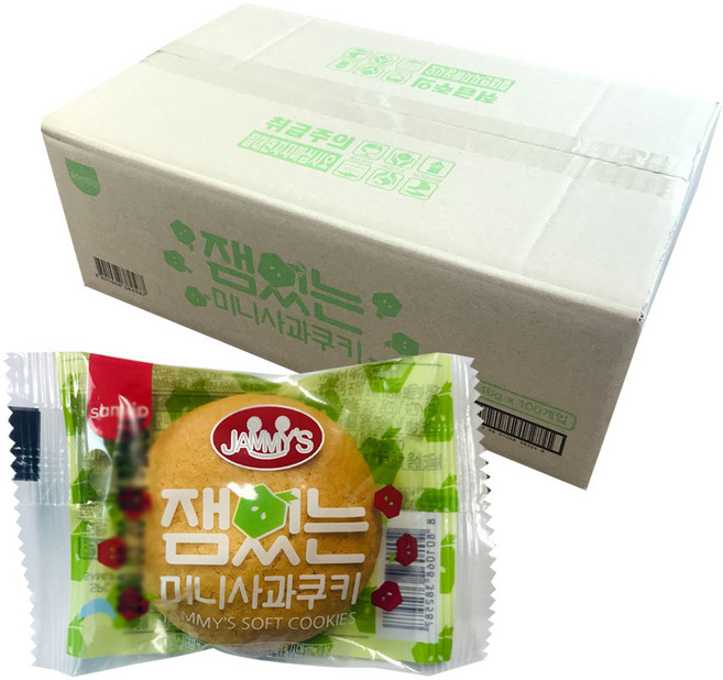 삼립 잼있는 미니사과쿠키, 16g, 600개