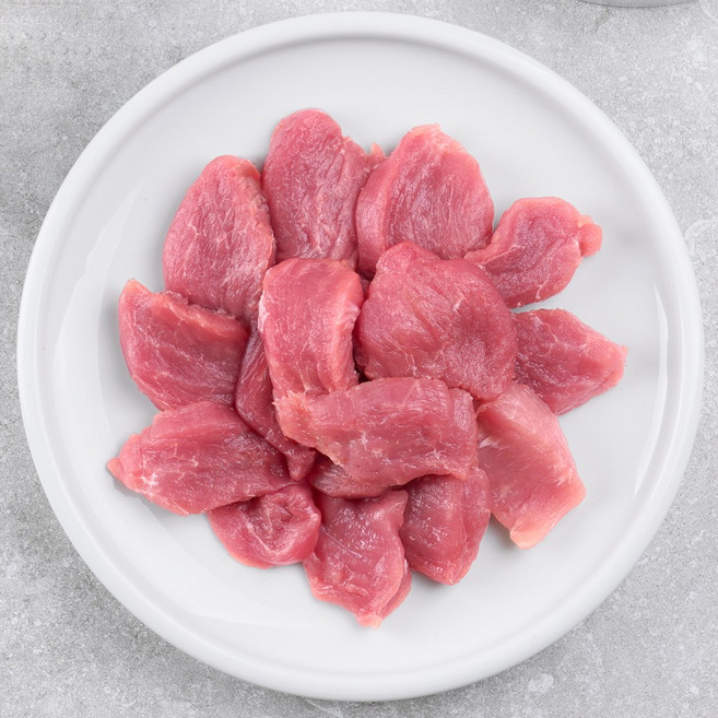 오늘잡은소 +1등급 한돈 돼지고기 안심, 200g, 5개, 한입구이