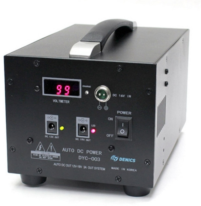 DYC-003 보조배터리 DC12V/DC19V 3A 앰프 엘프반주기, 단품
