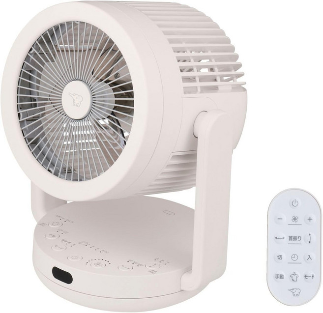 ZOJIRUSHI象印 兩用循環風機 大風量 附遙控器, 白色, RC-AA30-WA