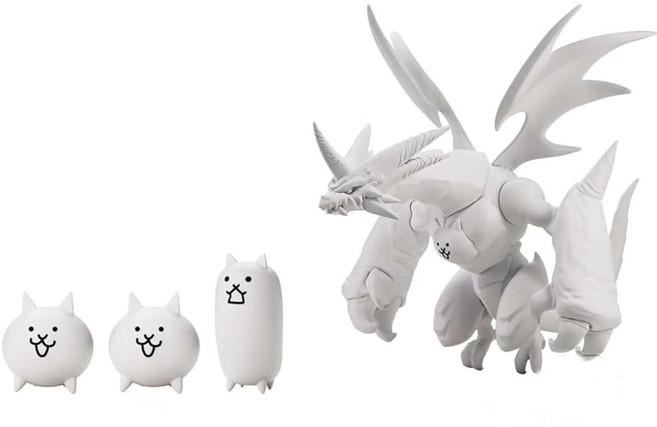 냥코 * 대전쟁 침략 피규어 vol.1 AB 컬러 세트 고양이무트 고양이 탱크 고양이, 1개