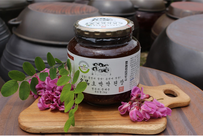 [평창된장영농조합법인] 평창 로컬푸드 황태머금 호박막된장 500g, 1개