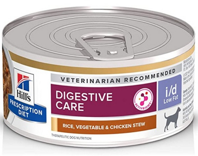 Hill's Prescription Diet Canine i/d Low fat 156g 힐스 강아지 처방캔 로우팻 작은캔
