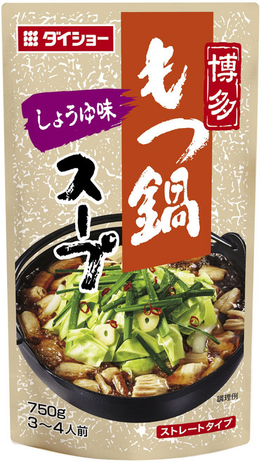 다이쇼 나베 전골요리 소스 모츠나베 간장 750g, 1개