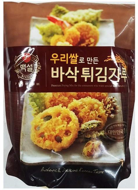 백설 바삭 튀김가루 1kg / CJ제일제당 우리쌀로 만든, 1g, 1개