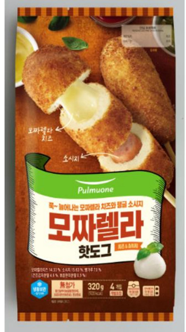 풀무원 모짜렐라핫도그, 320g, 8개
