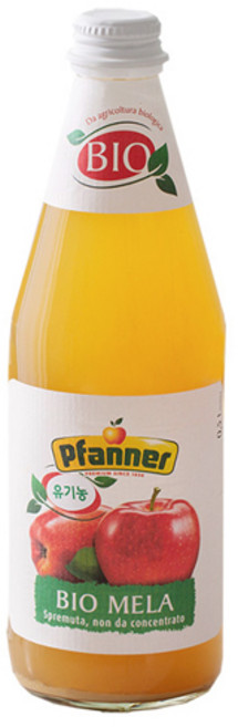 파너 유기농 착즙 사과주스, 500ml, 6개