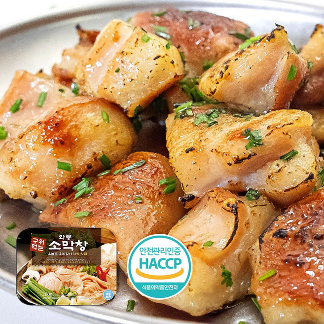 [와룡식품] 와룡막창 구워먹는 생소막창 260g (막창소스 60g 포함), 3개