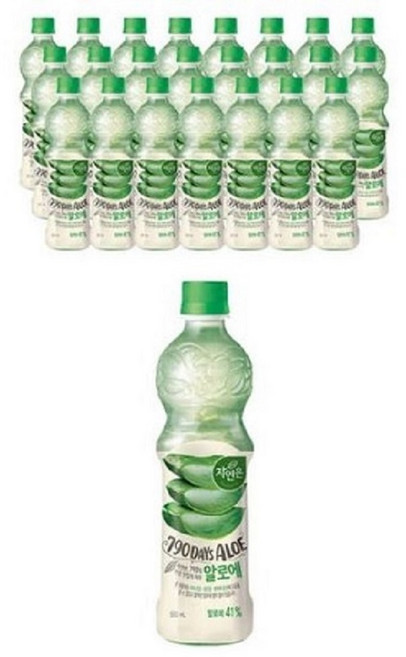 자연은 알로에 페트병 500ml x 20개 업소용 알로에주스