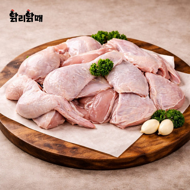 국내산 신선닭 절단닭 무염지 생절단닭, 13호 절단육(23각), 오븐염지