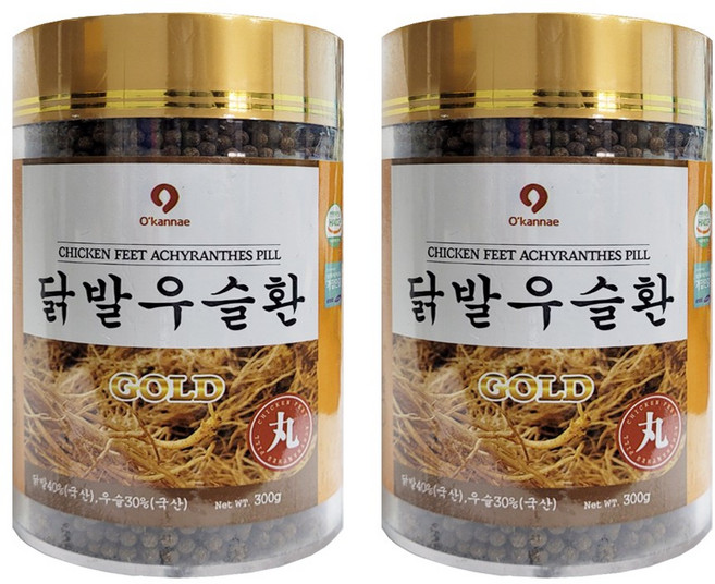 닭발우슬환 골드 300g 우슬닭발환 닭발 우슬, 2개
