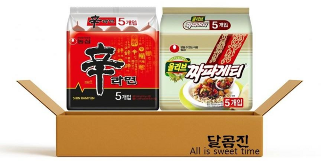 농심 신라면 짜파게티 멀티팩, 1개