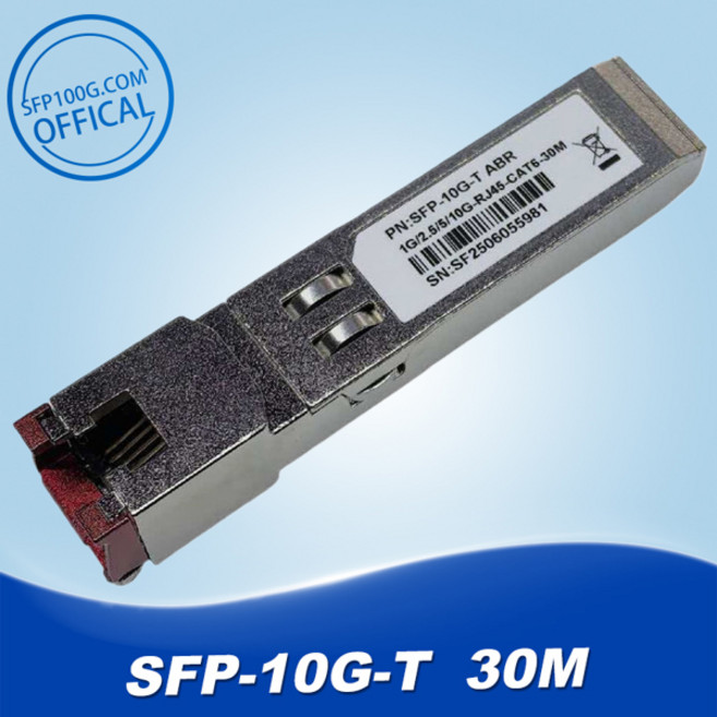 MikroTik S RJ10 SFP-10G-T 10 기가비트 이더넷 RJ45 전기 포트 RJ45 10G SFP 10gbas-t 30M 모듈 송신기, 1 PCS, [02] 1 PCS