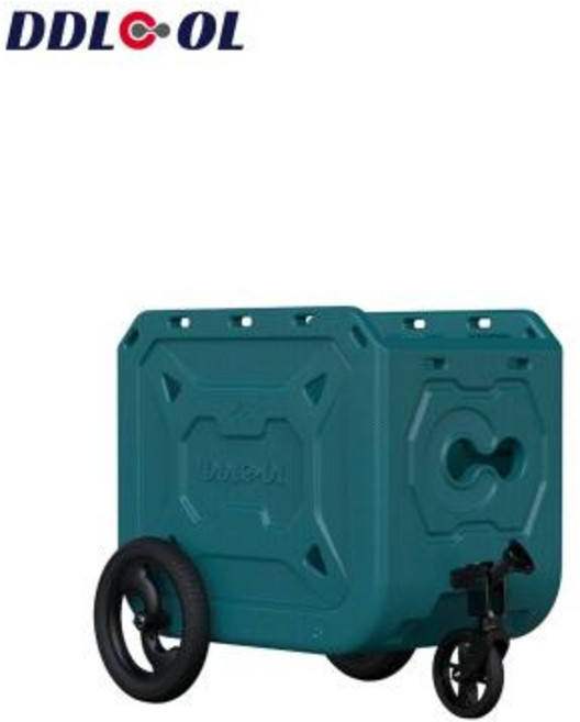 자전거 트레일러 웨건 카트 수레 자전거트레일러 접이식 총판 블랙 산책 카고트레일러 대형, 1개, 딥 그린