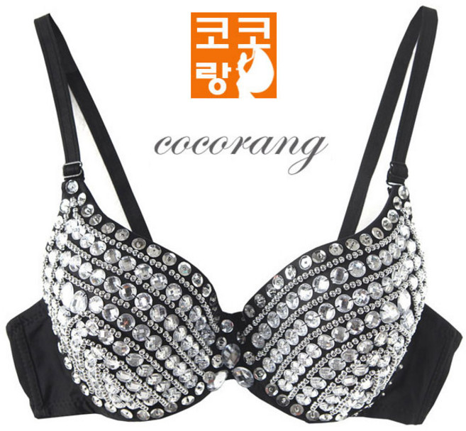 스왈 탑 성인 밸리댄스복 벨리 상의 라인 라틴, 없음