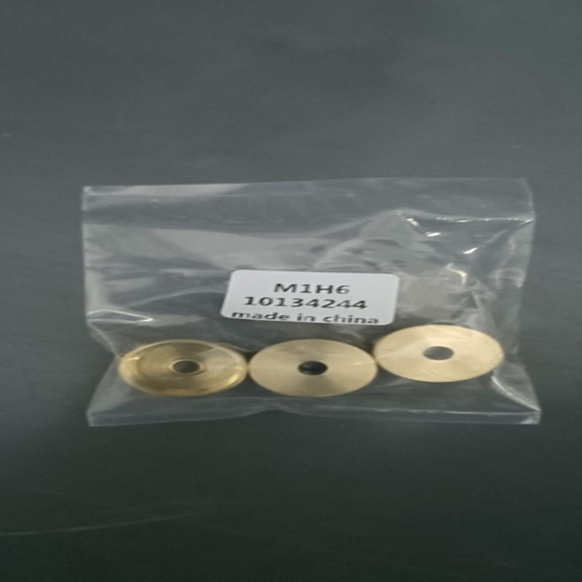 Mxfans 구리 트럼펫 하단 밸브 캡 직경 2.2cm 3 개, 01 금