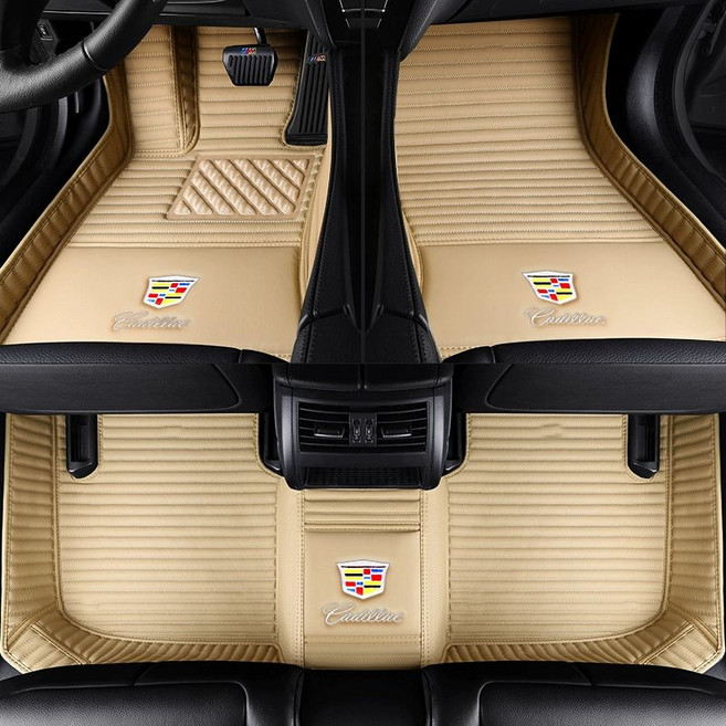 캐딜락 바닥매트 xts atsl xt4 전용 ct6, 베이지 단층, 기본 차종
