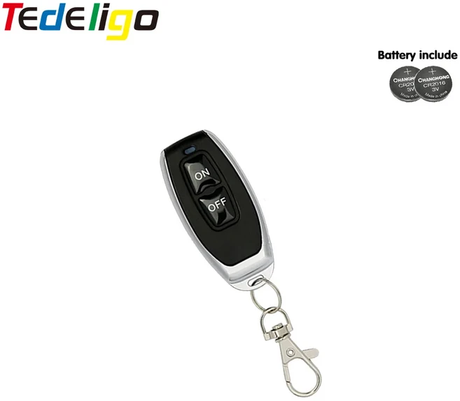 433Mhz RF 원격 제어 무선 스위치 DC 5V 12V 24V 1CH rf 릴레이 수신기 도어 전자기 잠금 장치 용 2CH 송, 1개, [05] 1B