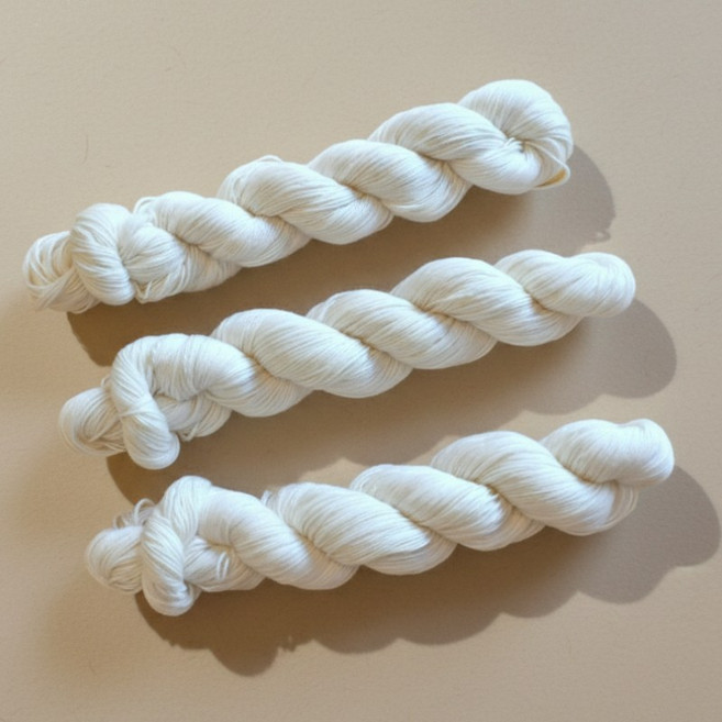 타래실 명주실 돌잡이 백일상 이불실 액막이 무명실, 3개, 아이보리