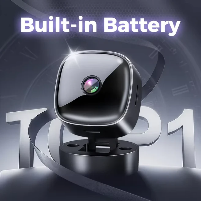 WiFi 무선 감시 카메라 스마트 홈 실내 AI 인간 투시경 웹캠 HD 적외선 모니터, 01 Only Camera, 02 S2