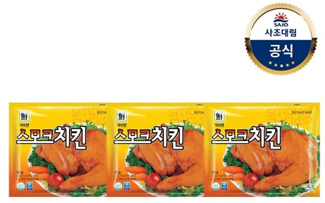 [대림냉장] 스모크치킨 180g x3개, 540g, 1개